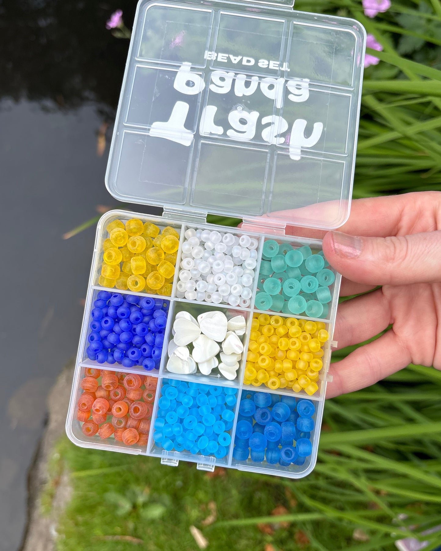Beach Day • Glass Bead Set