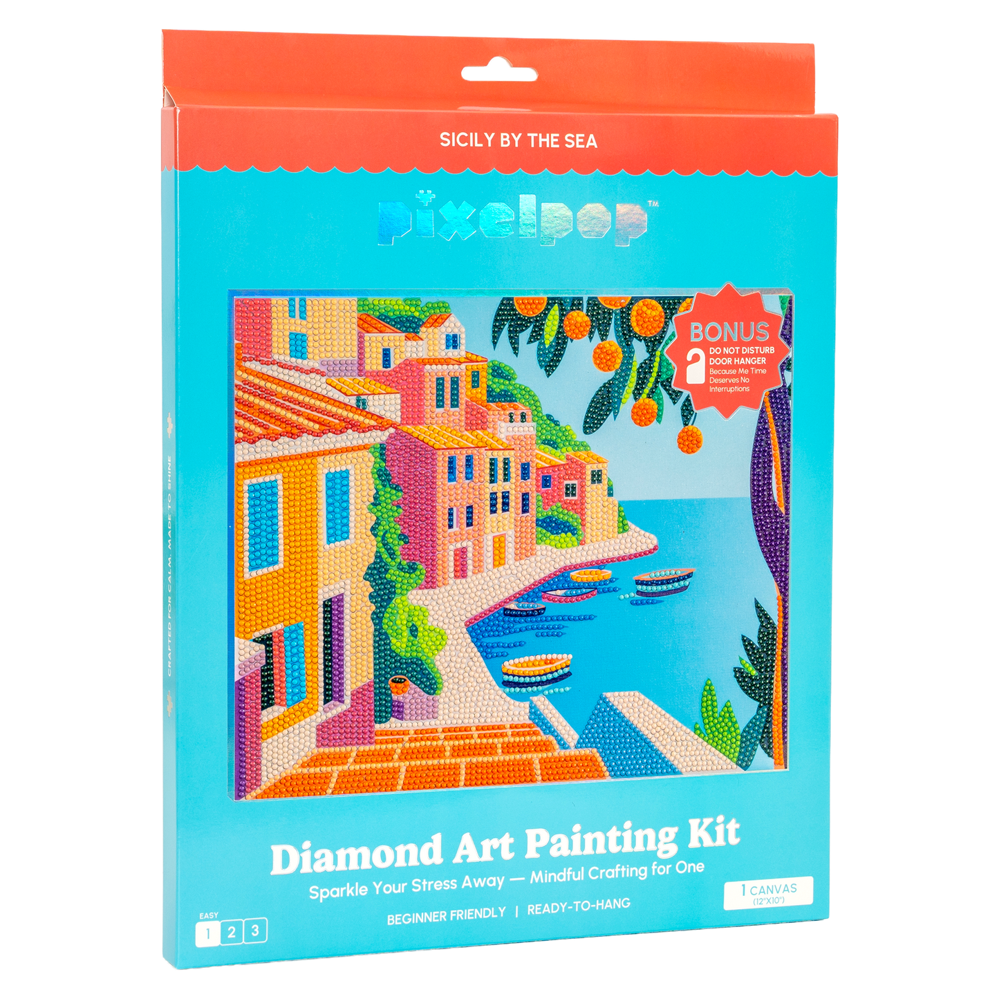 PixelPop™ Diamond Art — Reset Edition -  Sicily By The Sea