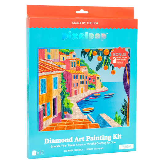 PixelPop™ Diamond Art — Reset Edition -  Sicily By The Sea