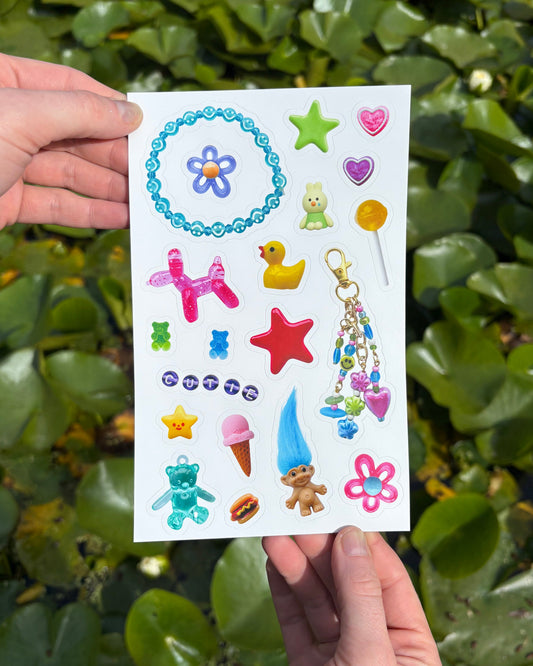 Trinket Treasures • Sticker Sheet