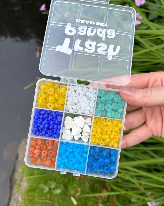 Beach Day • Glass Bead Set