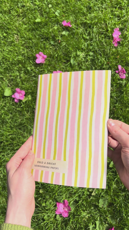 Bold & Bright • Scrapbooking Paper Booklet